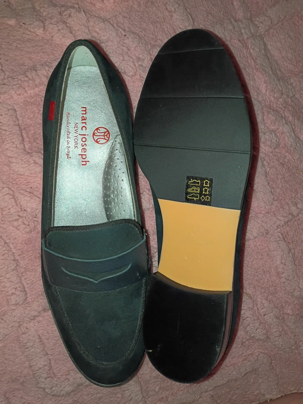 MARC JOSEPH NEW YORK Genuine Leather Bryant Park Loafer Loafer Size 6.5 NWOT